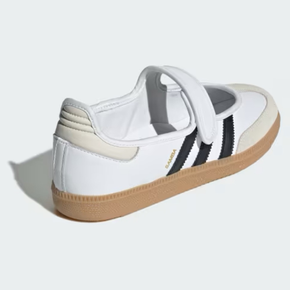 ADIDAS SAMBA JANE WHITE 🖤🤍 - Picture 10 of 11